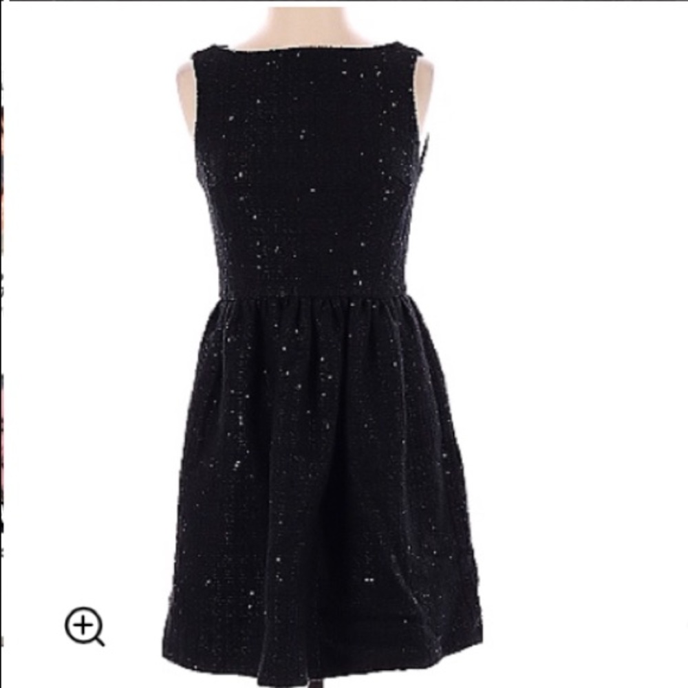 Black Kate Spade Cocktail Dress